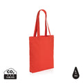 Shopper in rcanvas 285 gm2 Impact Aware™ rosso - personalizzabile con logo