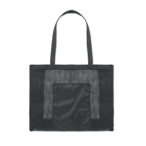 Shopper in rete RPET - personalizzabile con logo