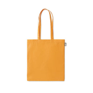 Shopper in RPET manici lunghi colorata - personalizzabile con logo