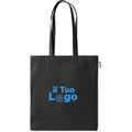 Shopper in RPET manici lunghi colorata - personalizzabile con logo
