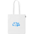 Shopper in RPET manici lunghi colorata - personalizzabile con logo