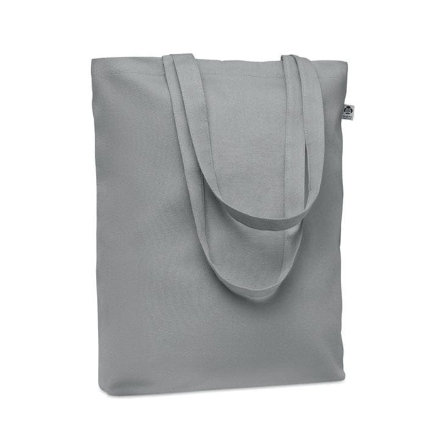 Shopper in tela 270 gr colorata Grigio - personalizzabile con logo