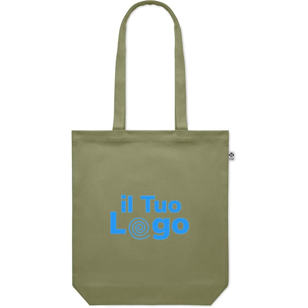 Shopper in tela 270 gr colorata - personalizzabile con logo