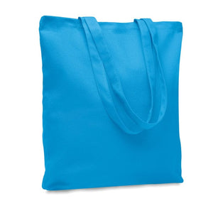 Shopper in tela 270 gr/m² Azzurro - personalizzabile con logo