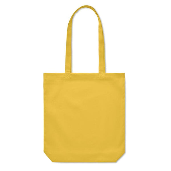 Shopper in tela 270 gr/m² Giallo - personalizzabile con logo