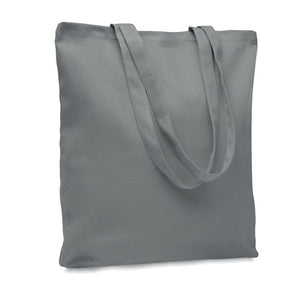 Shopper in tela 270 gr/m² Grigio - personalizzabile con logo