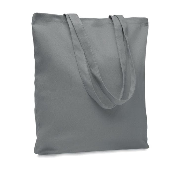 Shopper in tela 270 gr/m² Grigio - personalizzabile con logo
