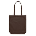 Shopper in tela 270 gr/m² marrone - personalizzabile con logo