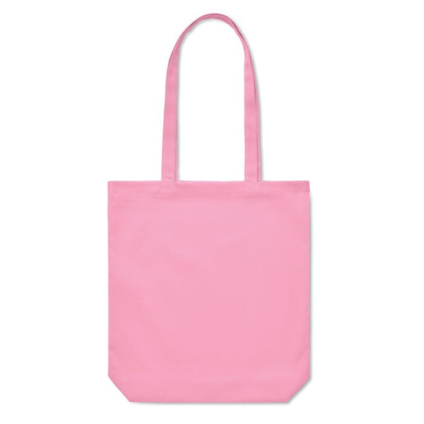 Shopper in tela 270 gr/m² rosa - personalizzabile con logo
