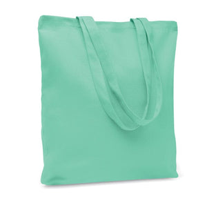 Shopper in tela 270 gr/m² verde calce - personalizzabile con logo