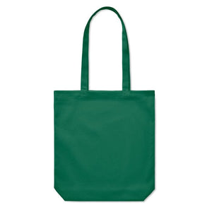 Shopper in tela 270 gr/m² verde - personalizzabile con logo