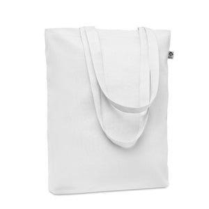 Shopper in tela 270 gr colorata bianco - personalizzabile con logo