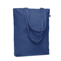 Shopper in tela 270 gr colorata blu - personalizzabile con logo