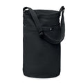 Shopper in tela 270 gr Nero - personalizzabile con logo