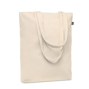 Shopper in tela 280 gr/m² beige - personalizzabile con logo