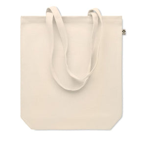 Shopper in tela 280 gr/m² beige - personalizzabile con logo