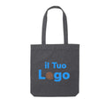 Shopper in tela Impact AWARE™ 285 gm2 non tinta grigio scuro - personalizzabile con logo