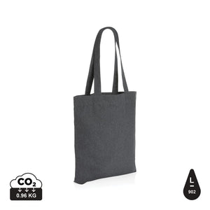 Shopper in tela Impact AWARE™ 285 gm2 non tinta grigio scuro - personalizzabile con logo