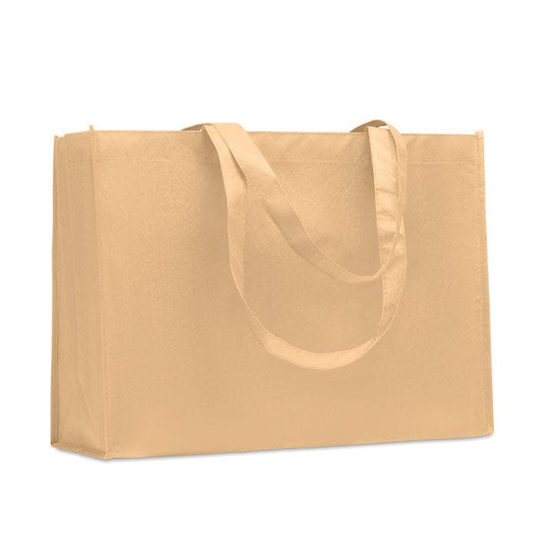 Shopper in TNT RPET 45x32 cm bianco - personalizzabile con logo