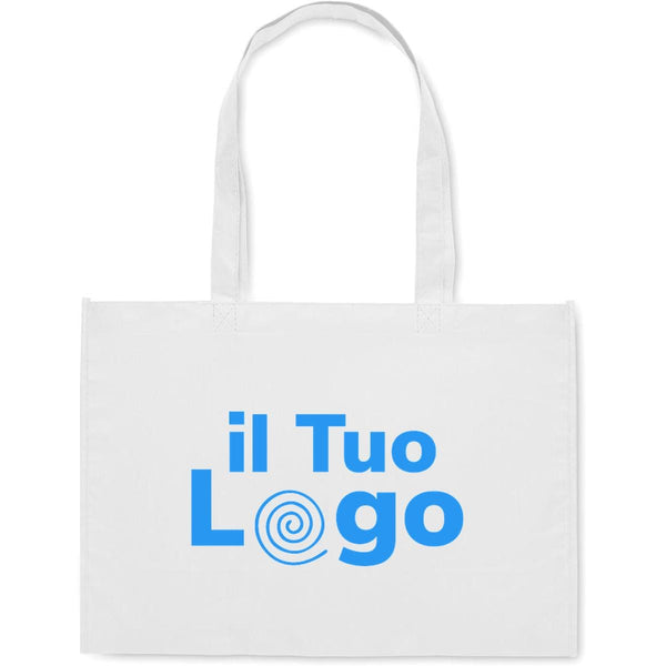 Shopper in TNT RPET 45x32 cm - personalizzabile con logo