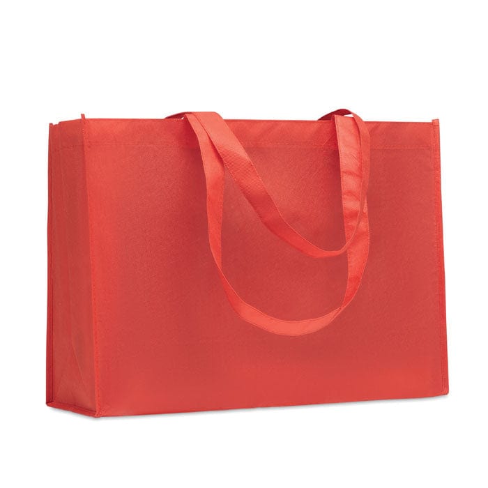 Shopper in TNT RPET 45x32 cm Rosso - personalizzabile con logo