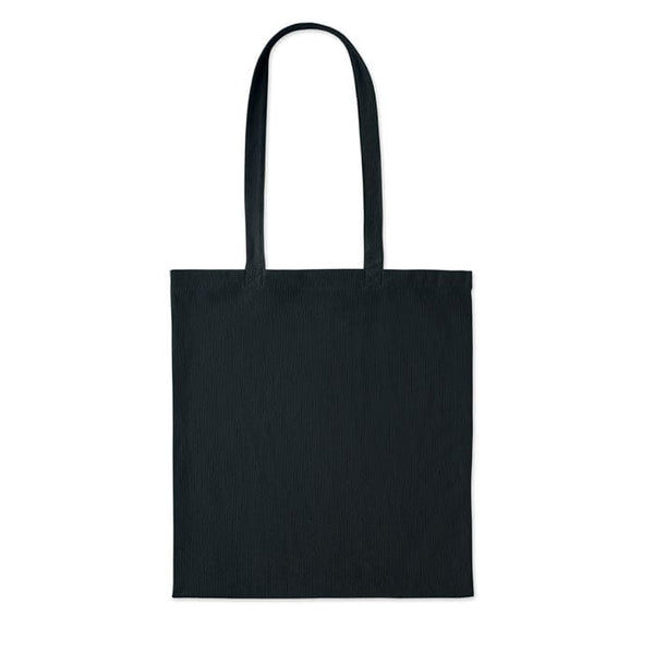 Shopper in velluto a coste - personalizzabile con logo