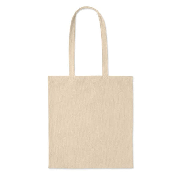 Shopper in velluto a coste - personalizzabile con logo