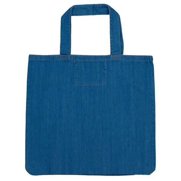 Shopper Jeans blu / UNICA - personalizzabile con logo