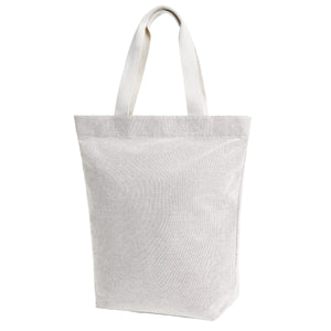 Shopper Loom beige / UNICA - personalizzabile con logo