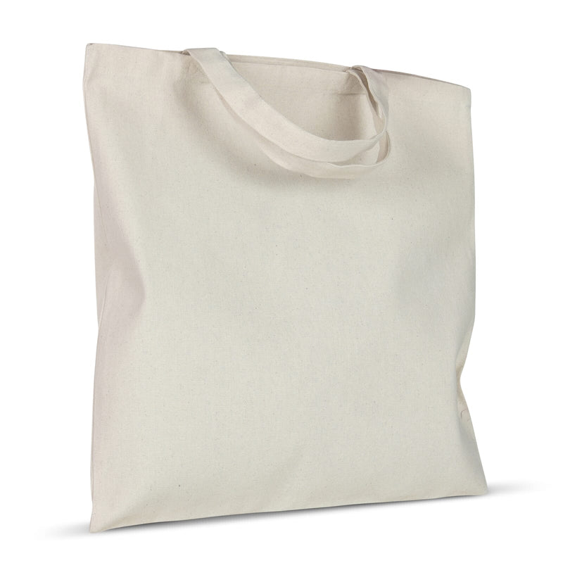 Shopper OEKO-TEX® 100g natural manici corti beige - personalizzabile con logo