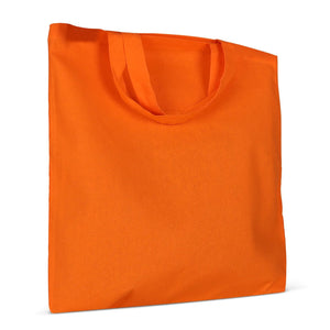 Shopper OEKO-TEX® color 140g manici corti Arancione - personalizzabile con logo