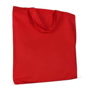 Shopper OEKO-TEX® color 140g manici corti Rosso - personalizzabile con logo