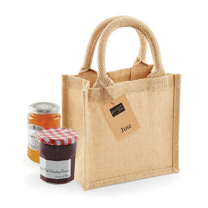 Shopper Piccola in Juta - personalizzabile con logo