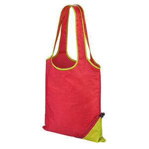 Shopper Pieghevole Deluxe rosso / UNICA - personalizzabile con logo