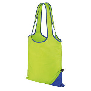 Shopper Pieghevole Deluxe verde / UNICA - personalizzabile con logo