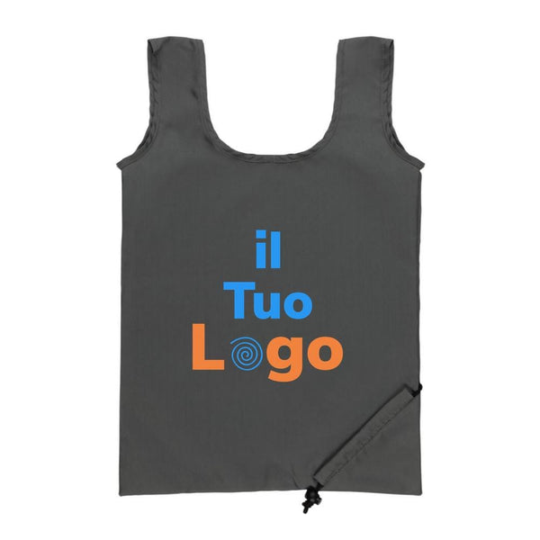 Shopper pieghevole in rPET 190T Impact AWARE™ - personalizzabile con logo