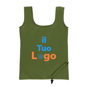 Shopper pieghevole in rPET 190T Impact AWARE™ - personalizzabile con logo