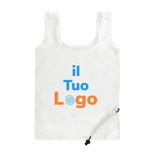 Shopper pieghevole in rPET 190T Impact AWARE™ - personalizzabile con logo