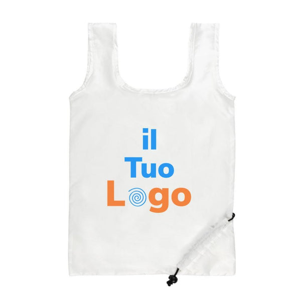 Shopper pieghevole in rPET 190T Impact AWARE™ - personalizzabile con logo