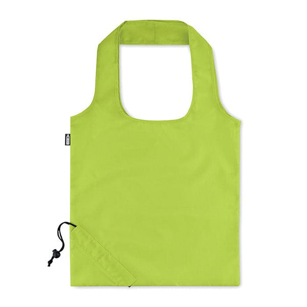 Shopper pieghevole in RPET - personalizzabile con logo