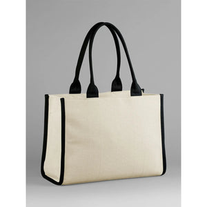 Shopper Puerto Large Tote natural/black - personalizzabile con logo