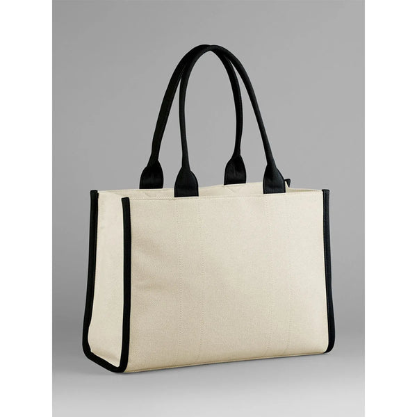 Shopper Puerto Large Tote natural/black - personalizzabile con logo