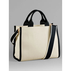 Shopper Puerto Medium Tote natural/black - personalizzabile con logo