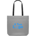 Shopper riflettente color argento - personalizzabile con logo