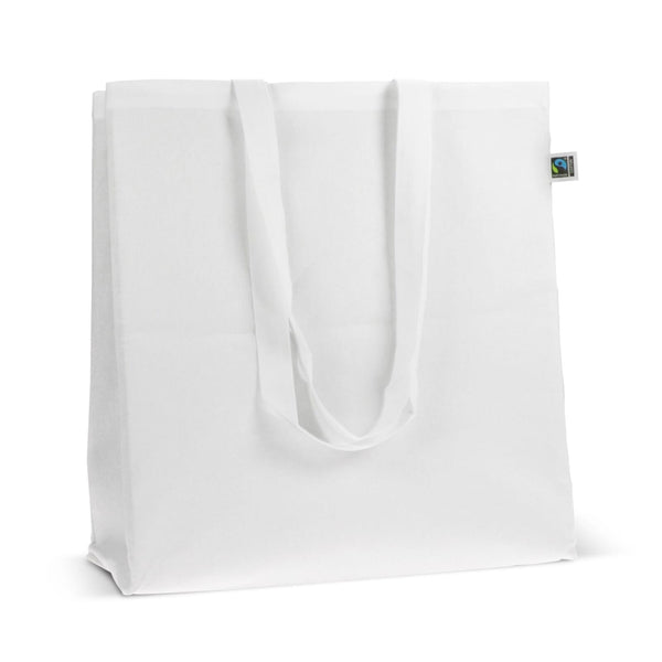 Shopper soffietto Fairtrade 140g colors - personalizzabile con logo