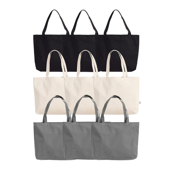 Shopper VINGA in canvas BIO 350g - personalizzabile con logo