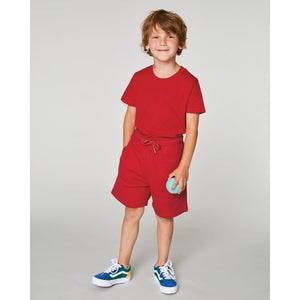 Shorts Jogging Bambino Mini Bolter rosso / 5-6/110-116cm - personalizzabile con logo