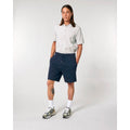 Shorts Jogging Unisex In French Terry Trainer 2.0 blu navy / XXS - personalizzabile con logo
