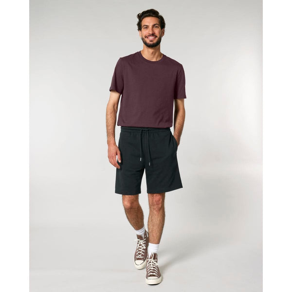 Shorts Jogging Unisex In French Terry Trainer 2.0 nero / XXS - personalizzabile con logo