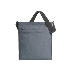 Shoulder Bag CIRCLE grigio - personalizzabile con logo